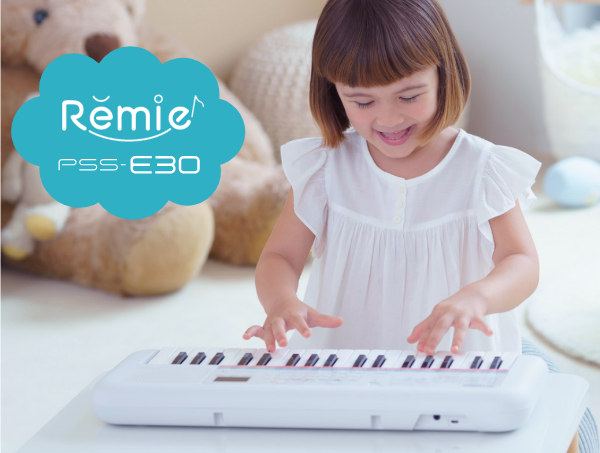 Teclado Infantil Mini Remie PSS E30 com 37 Teclas Yamaha - Samba - Samba  Instrumentos Musicais