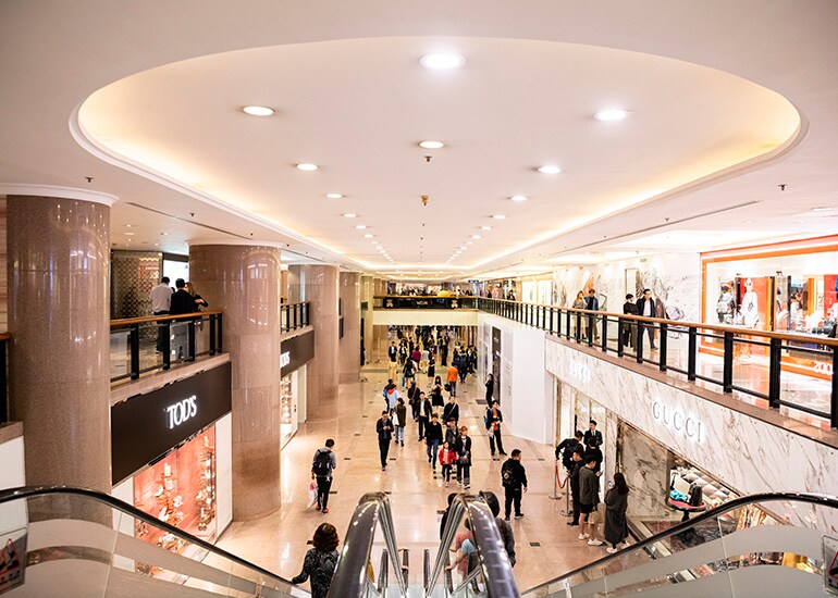 Imagem de shopping center