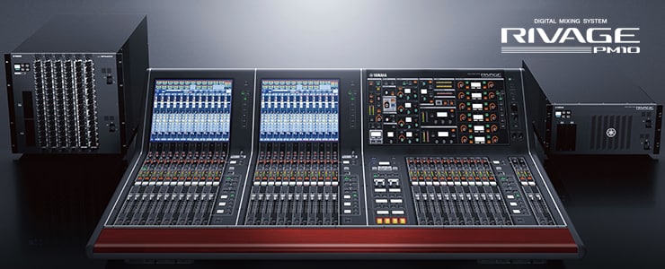 RIVAGE PM Digital Mixing System Yamaha Brasil