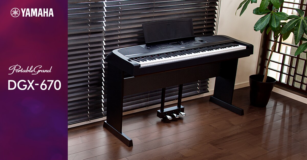 DGX-670 - Descrição - Pianos Digitais Portáteis - Produtos