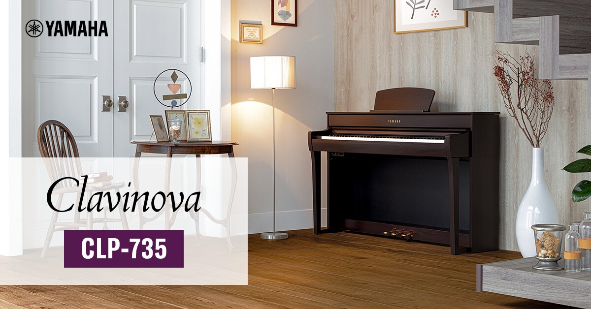 CLP-735 - Descrição - Clavinova - Produtos - Pianos - Yamaha - Brasil