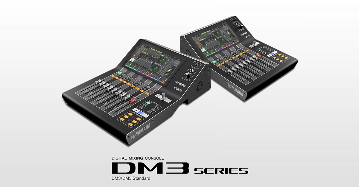 Faça mais com os novos consoles de mixagem digital compactos da