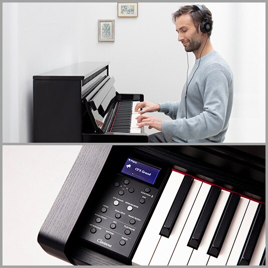CLP-735 - Descrição - Clavinova - Produtos - Pianos - Yamaha - Brasil