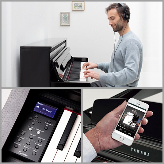 CLP-765GP - Descrição - Clavinova - Produtos - Pianos - Yamaha
