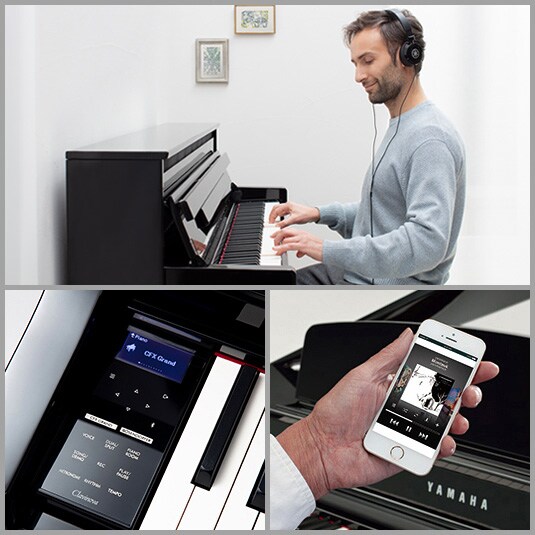 CLP-795GP - Descrição - Clavinova - Produtos - Pianos - Yamaha