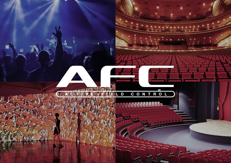 Soluções de áudio imersivo que levam você mais fundo na apresentação