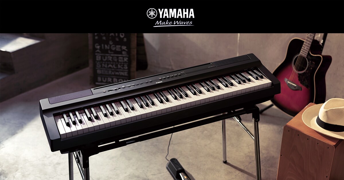 YAMAHA ヤマハ　デジタルピアノ P-121 21年製 P-121 - Descrição - Série P - Produtos - Pianos - Yamaha - Brasil
