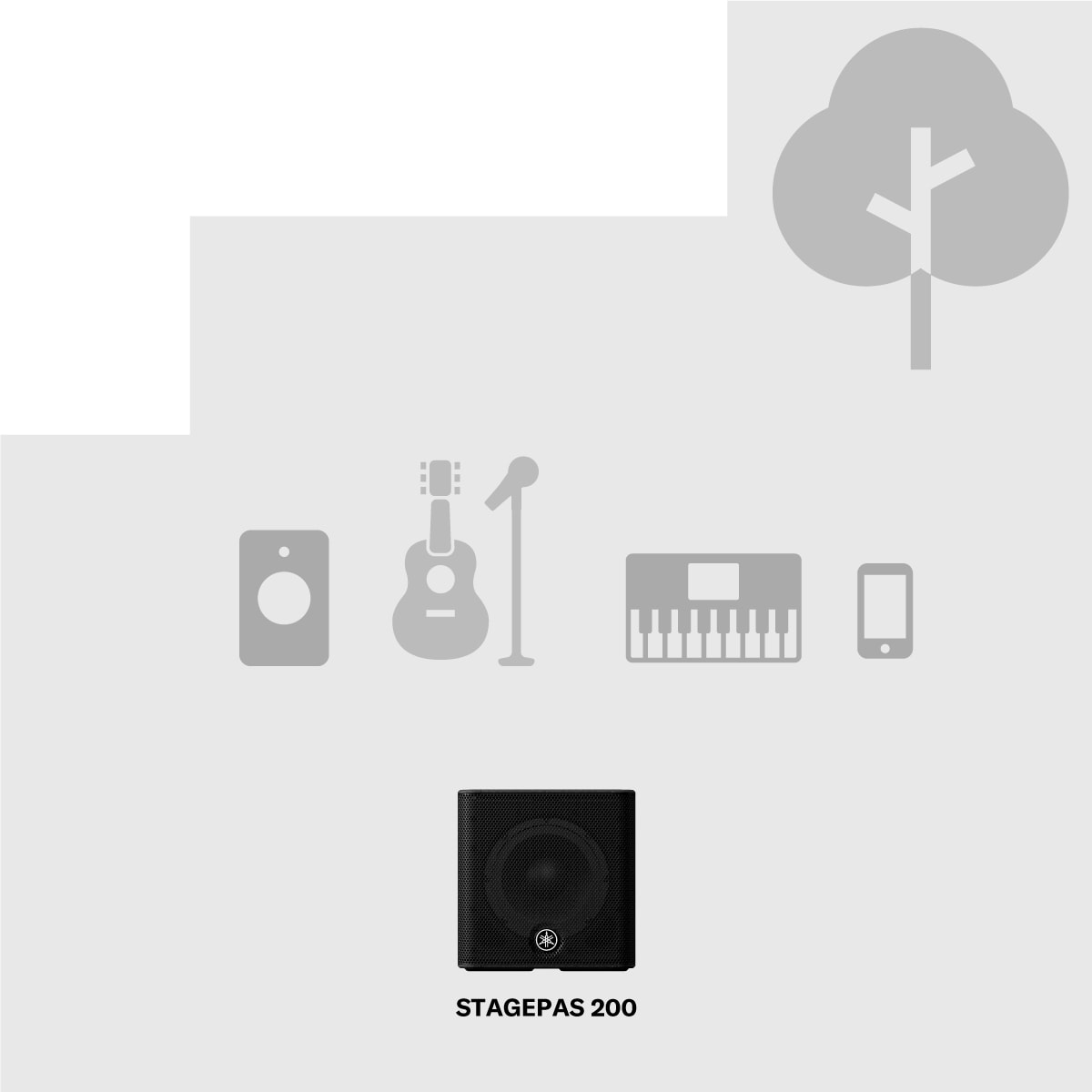 Som ao vivo portátil (Pequeno porte)