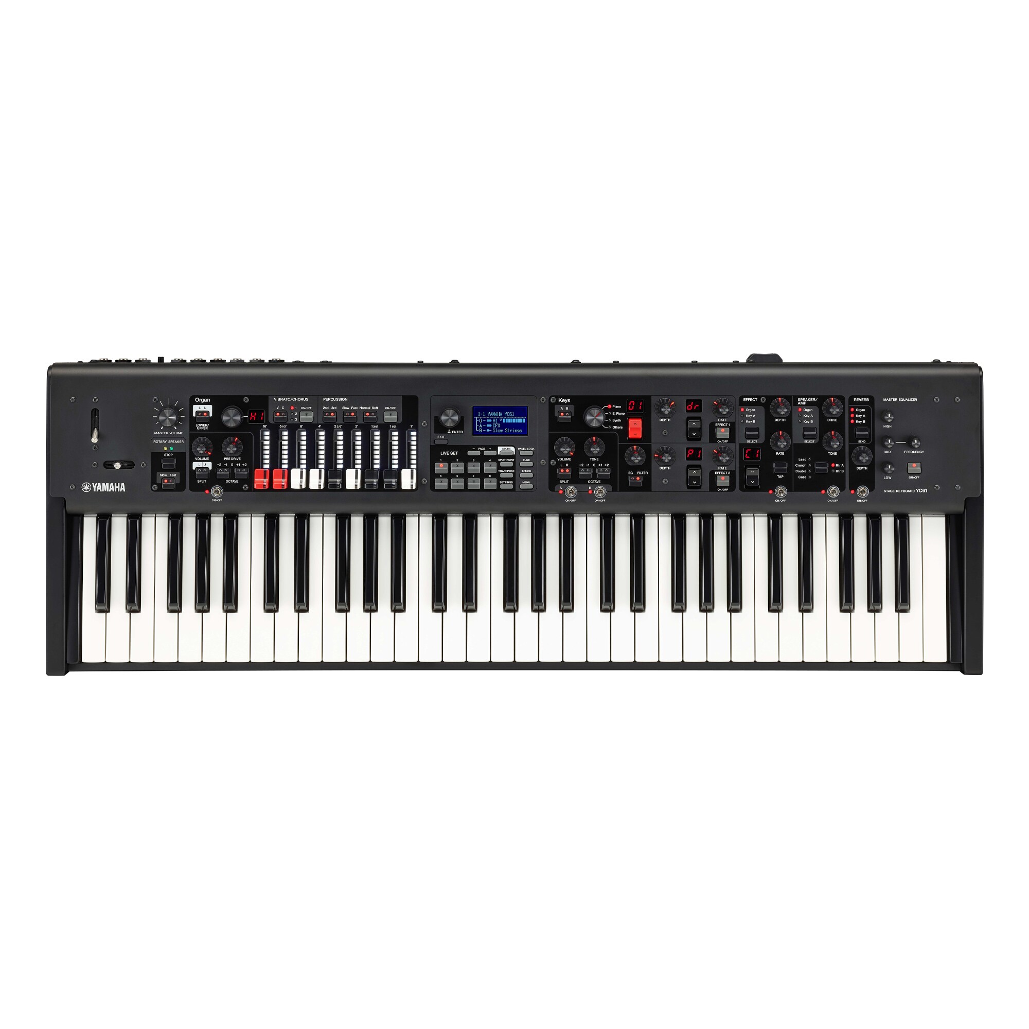 YC Series – YC61, YC73 e YC88 - Descrição - Stage Pianos