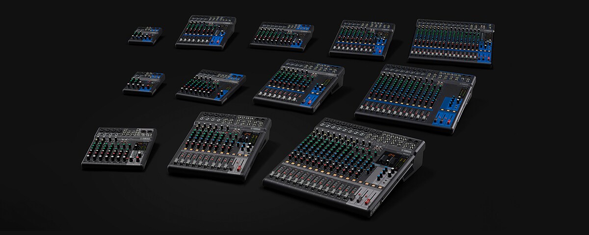 Consoles de Mixagem - Produtos - Produção Musical - Yamaha - Brasil