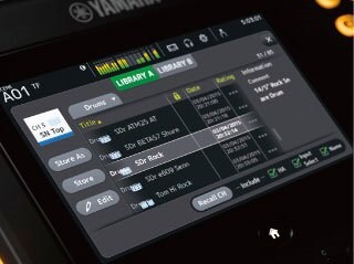 As predefinições QuickPro™ fornecem acesso instantâneo a configurações de som profissional