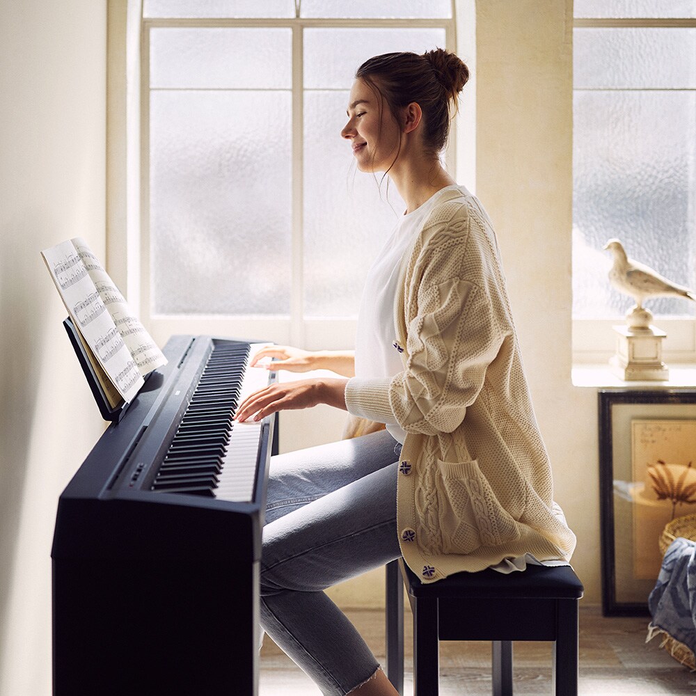 P-45 - Descrição - Série P - Produtos - Pianos - Yamaha - Brasil