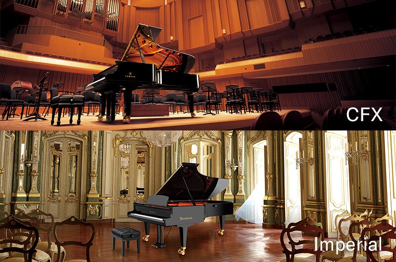 YAMAHA CFX AND BÖSENDORFER IMPERIAL VOICES