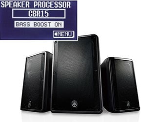 Processador e predefinição de alto-falante