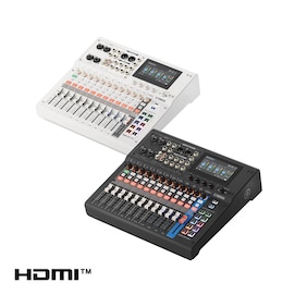 Console de mixagem digital de 18 canais com interface de vídeo Yamaha MGX12V