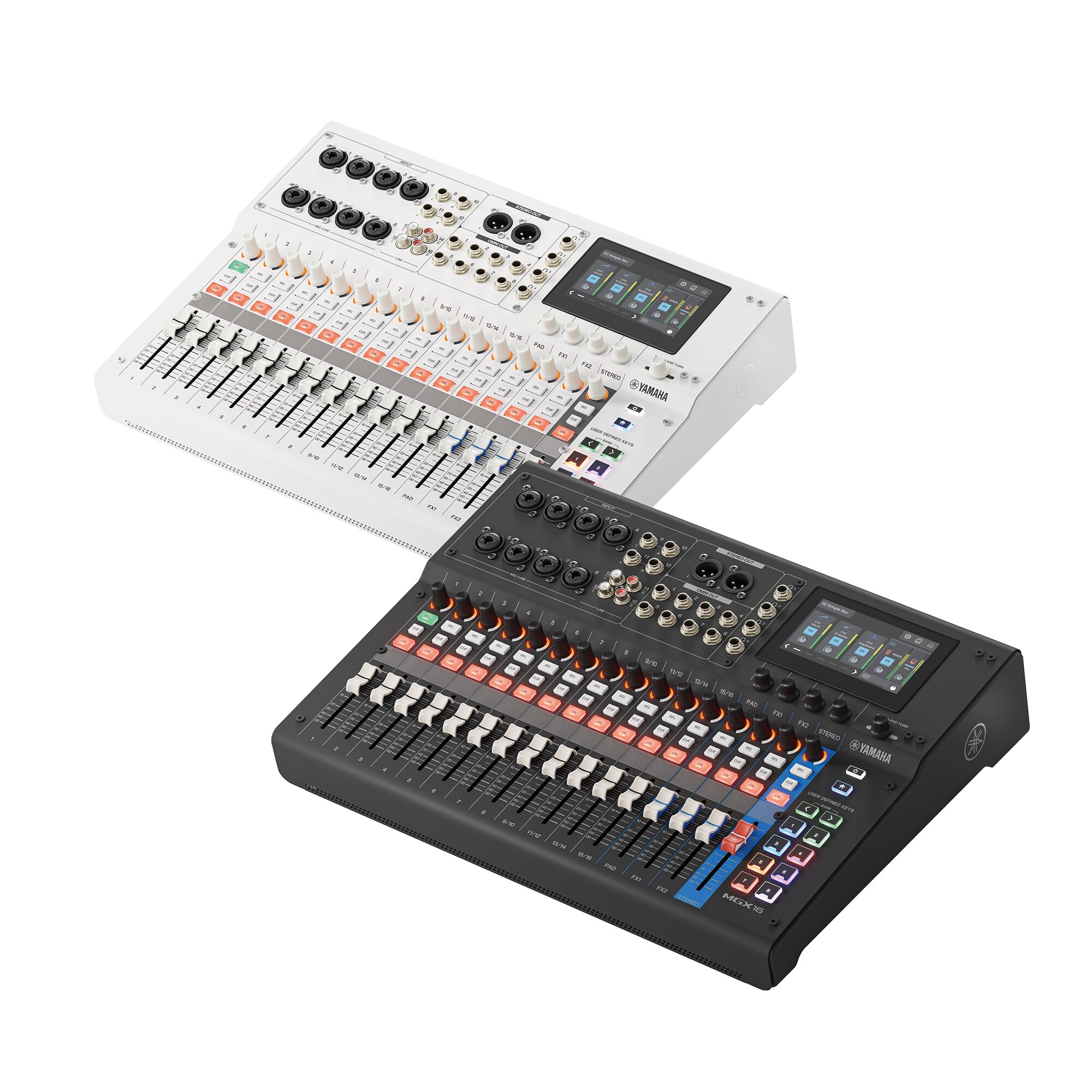 Série MGX - Descrição - Mixers - Produtos - Áudio - Yamaha