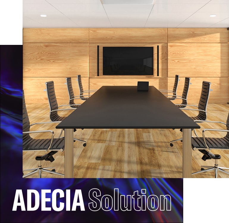 A banner link to ADECIA Solution