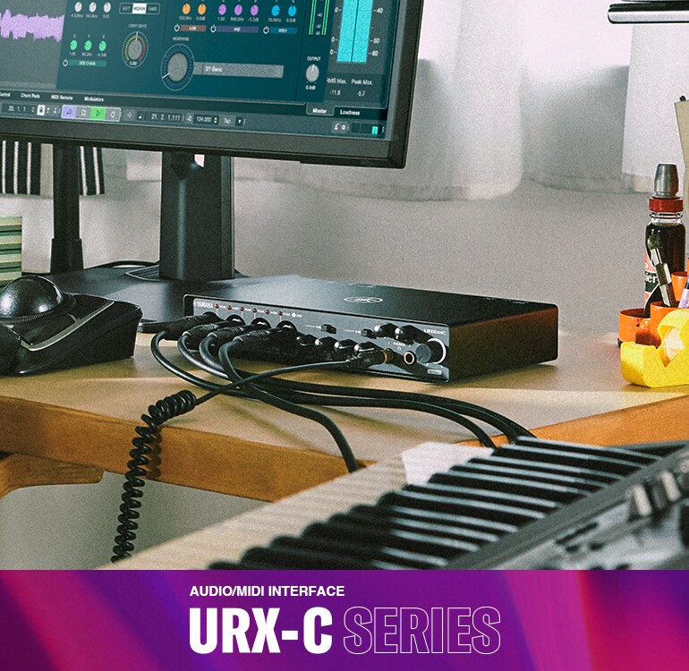 Série URX-C - Descrição - Interfaces - Produtos - Produção Musical