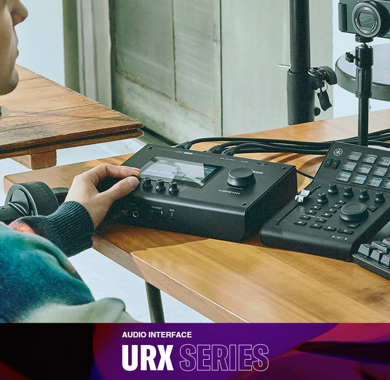 Interface de Áudio Yamaha Série URX