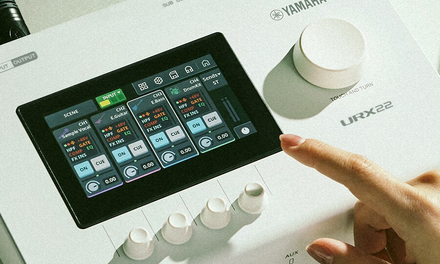 URX22 - Descrição - Série URX - Interfaces - Produtos - Produção