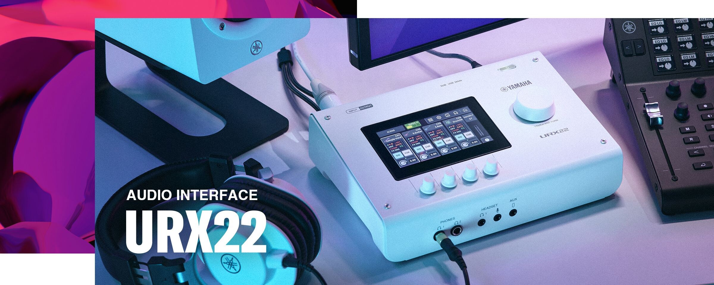 Interface de Áudio Yamaha URX22