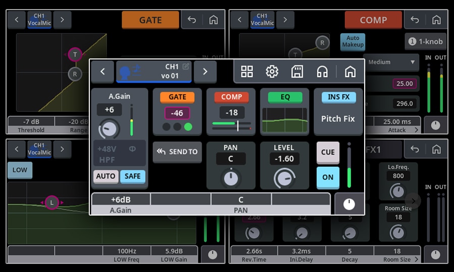 Yamaha URX44: Ferramentas criativas para seu som exclusivo