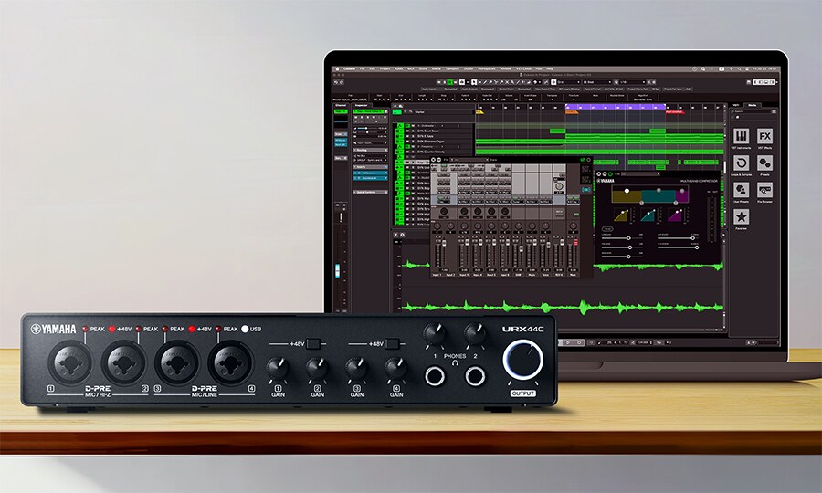URX44C - Descrição - Série URX-C - Interfaces - Produtos