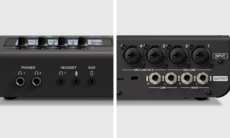 Yamaha URX44V: Conecte-se e colabore