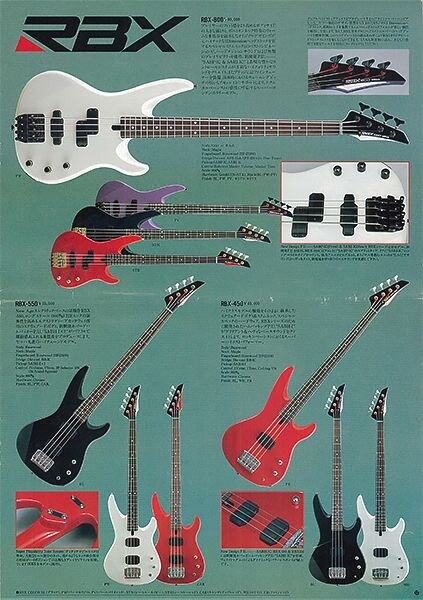 Baixo elétrico RBX-800