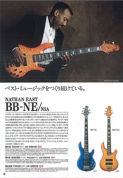 Modelo signature BB-NE de Nathan East  