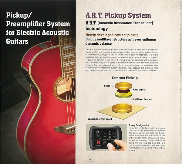 Captadores ART: reproduzem autenticamente a ressonância acústica