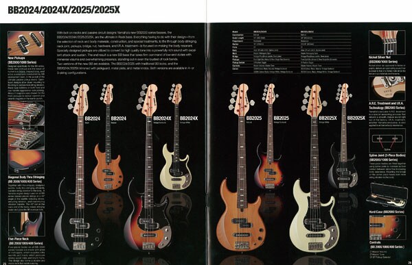 Baixo elétrico BB2024X