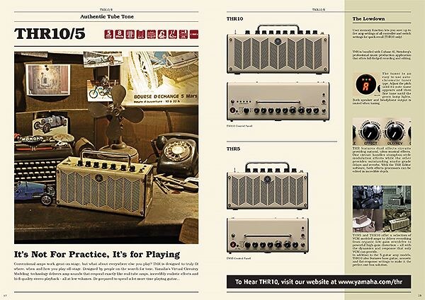 Amplificadores de mesa da série THR