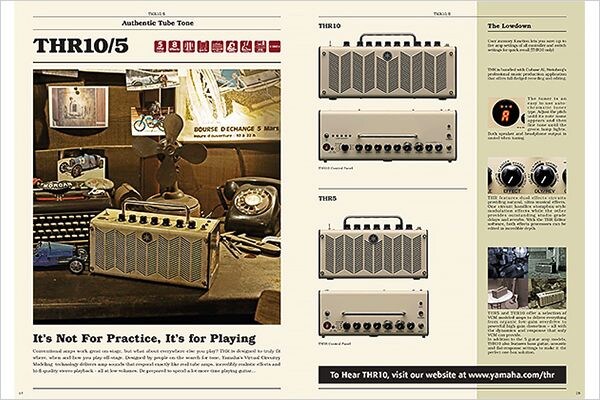 Amplificadores de mesa da série THR