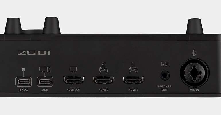 ZG01 - Descrição - Série ZG - Consoles de Mixagem - Produtos