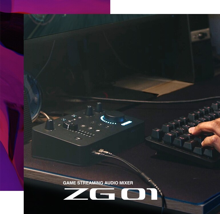 ZG01 - Descrição - Série ZG - Consoles de Mixagem - Produtos