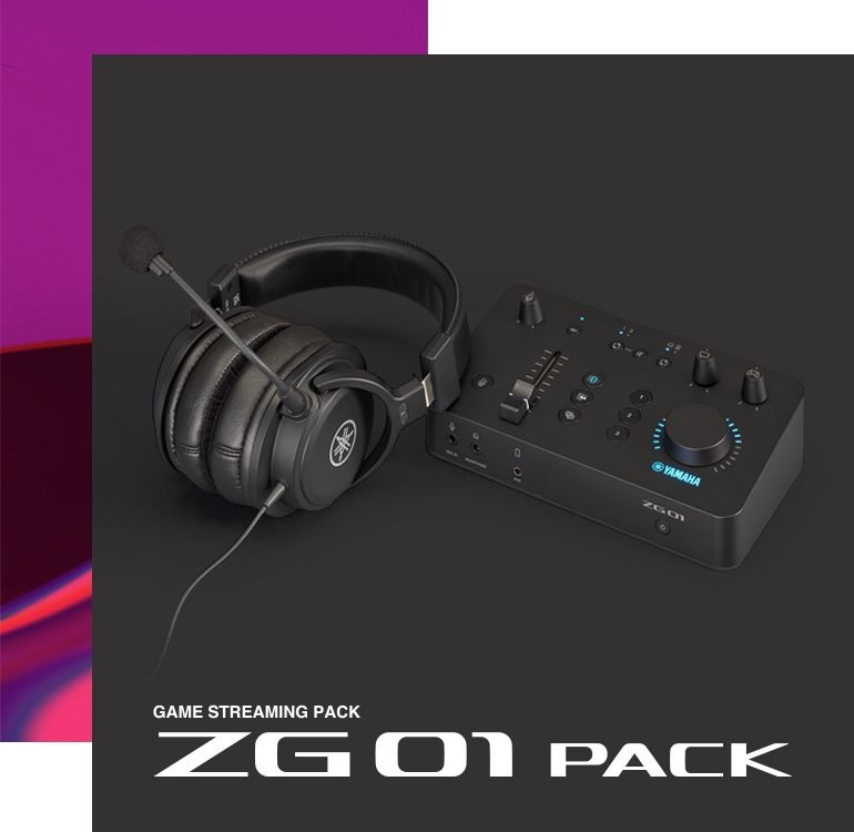 Yamaha Game Streaming Pack ZG01 PACK