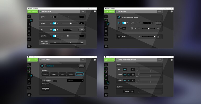 ZG02 - Descrição - Série ZG - Consoles de Mixagem - Produtos